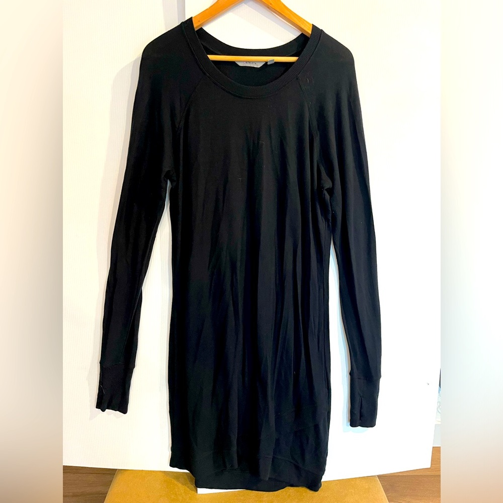 ATHLETA black sweater dress